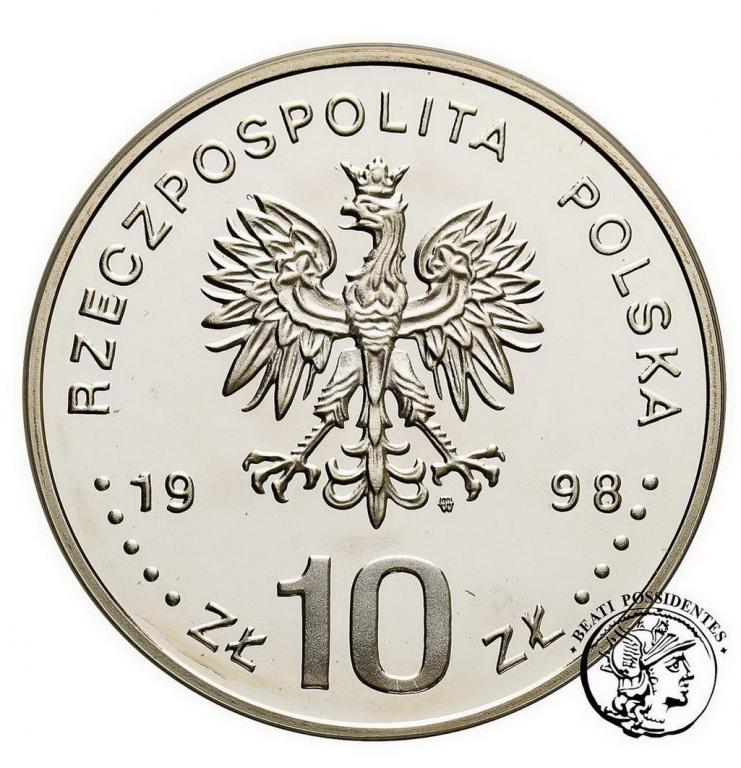 Polska III RP 10 złotych 1998 Fieldorf st.L-
