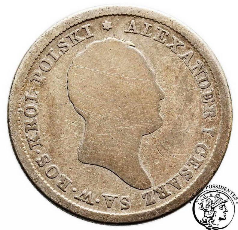 Polska 2 złote 1824 IB Aleksander I st.4