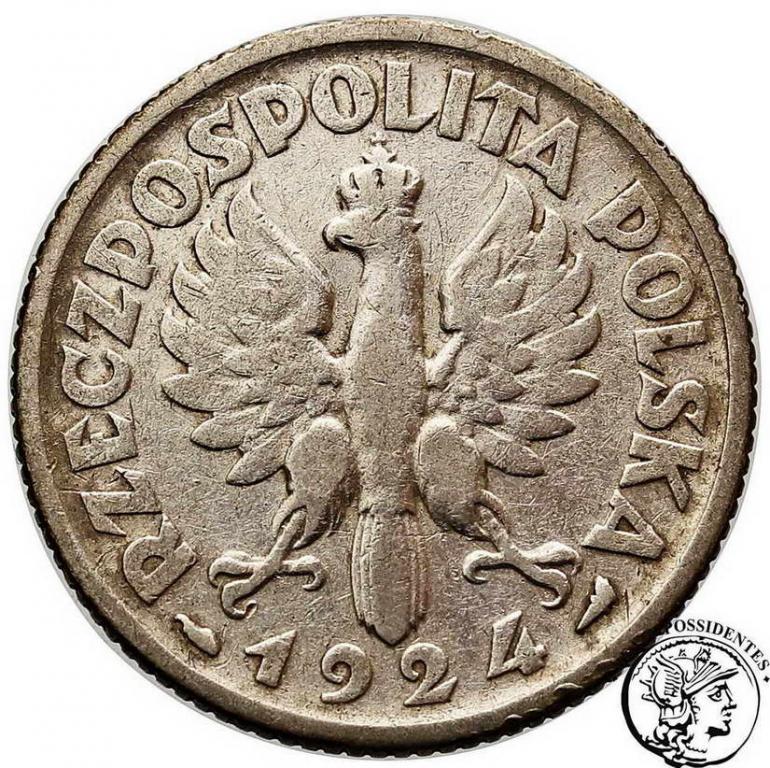 Polska 1 złoty 1924 st.4