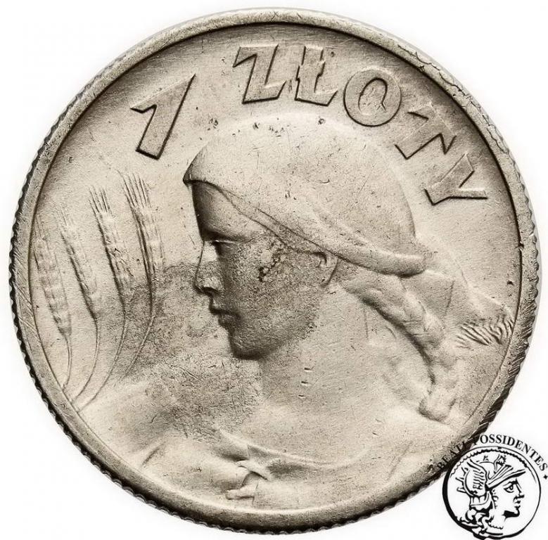Polska 1 złoty 1925 st.3+