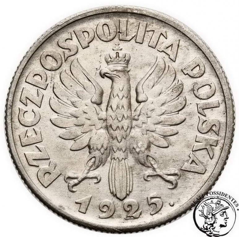 Polska 1 złoty 1925 st.3+