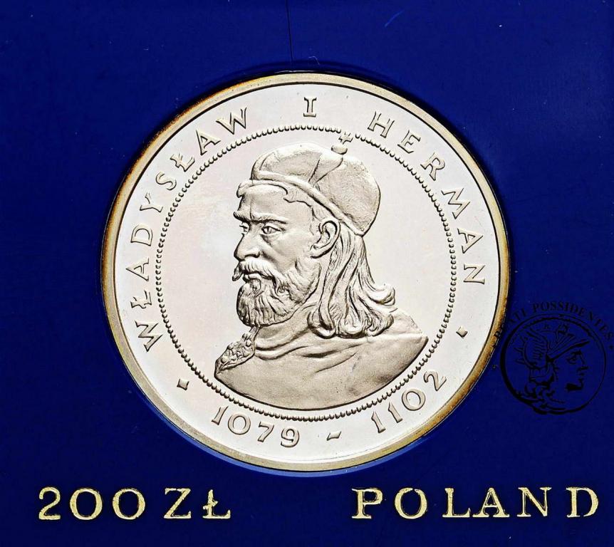 Polska PRL 200 złotych 1981 Władysław Herman st.L
