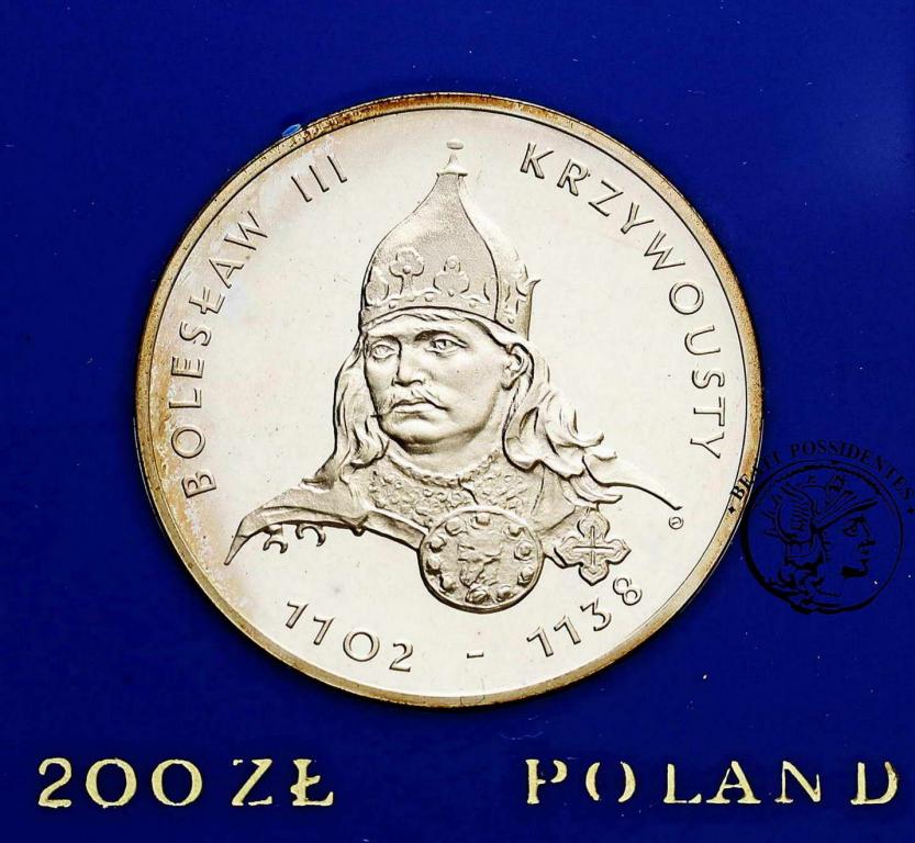 Polska PRL 200 złotych 1982 Krzywousty st.L