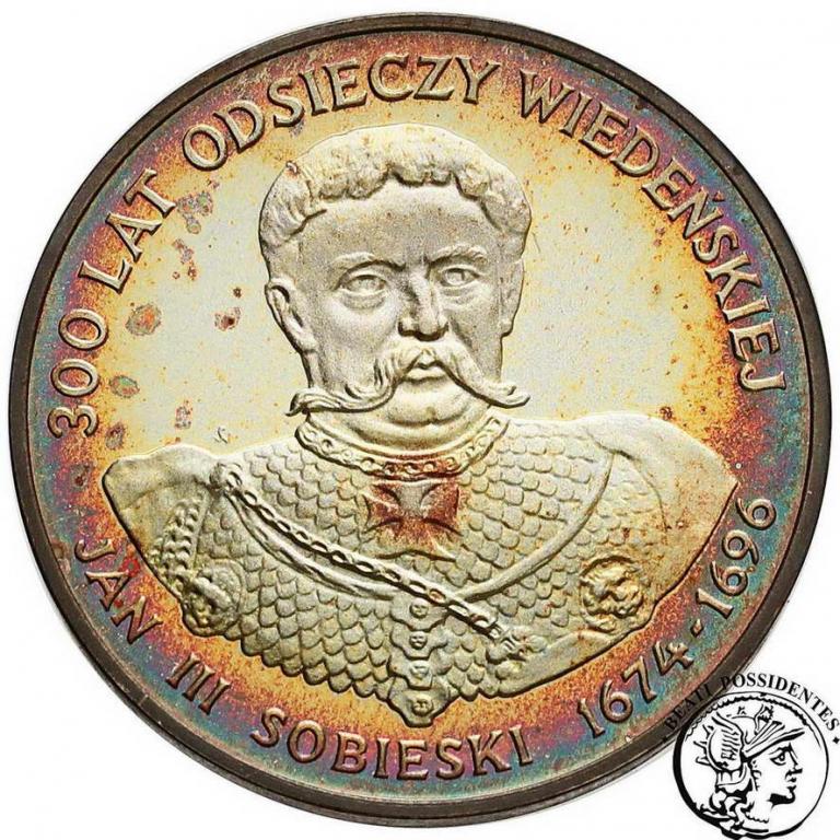 Polska PRL 200 złotych 1983 Odsiecz Wiedeńska st.L