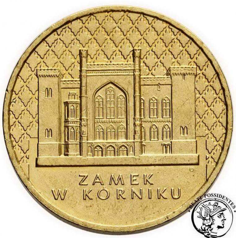 Polska III RP 2 złote 1998 Zamek w Kórniku st.1-
