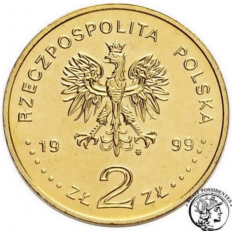 Polska III RP 2 złote 1999 Słowacki st.1-