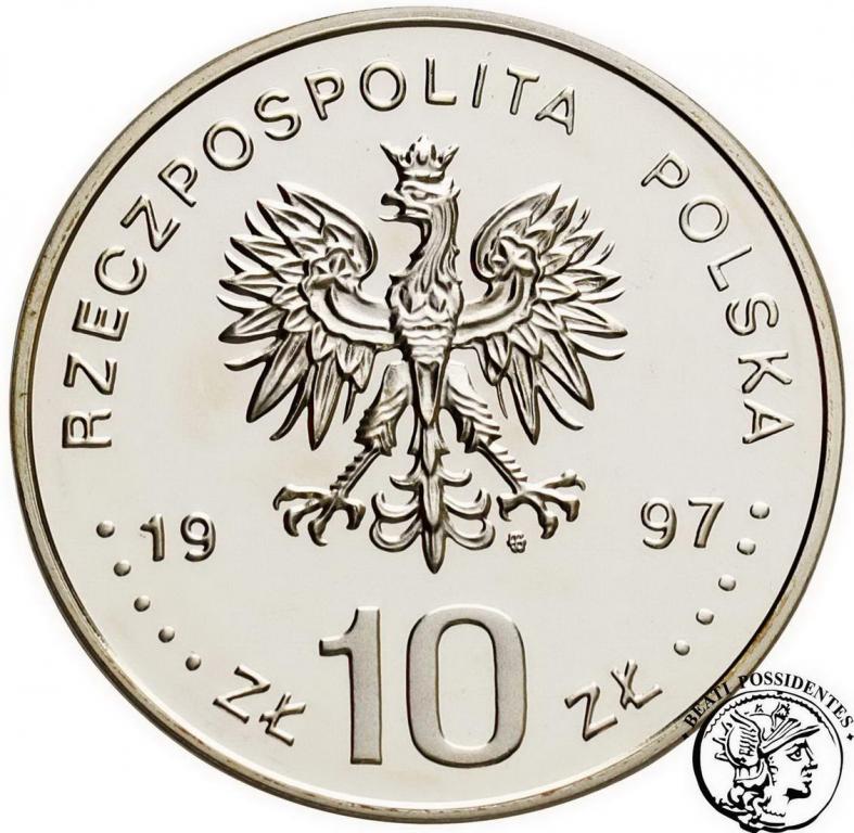 III RP 10 złotych 1997 Edmund Strzelecki st.L