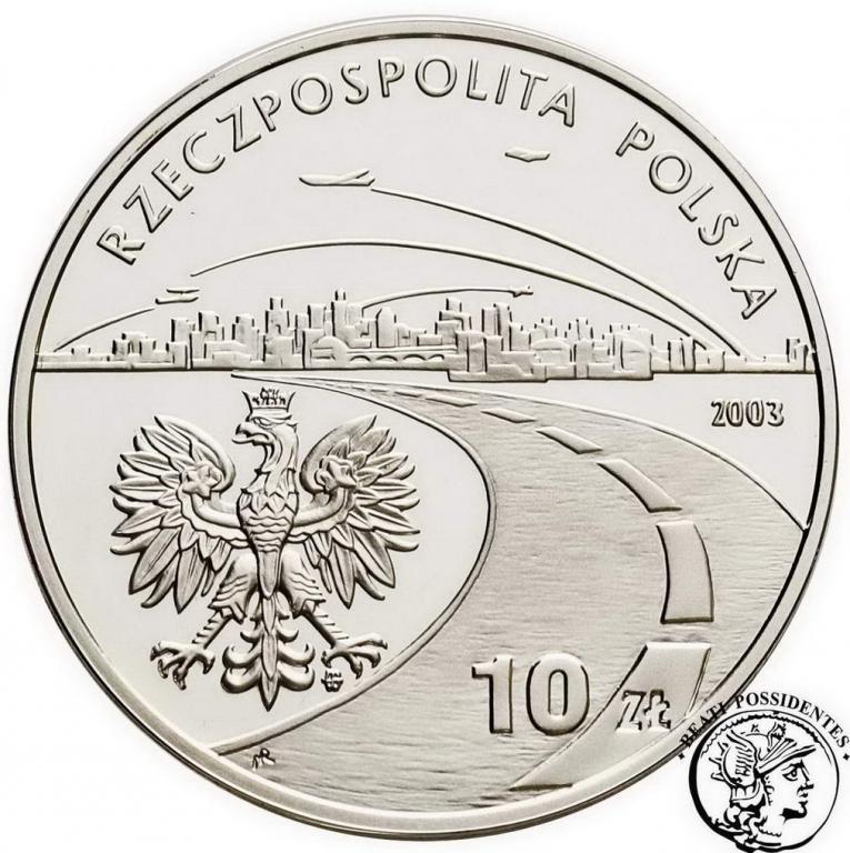 III RP 10 złotych 2003 Przemysł Naftowy st.L-