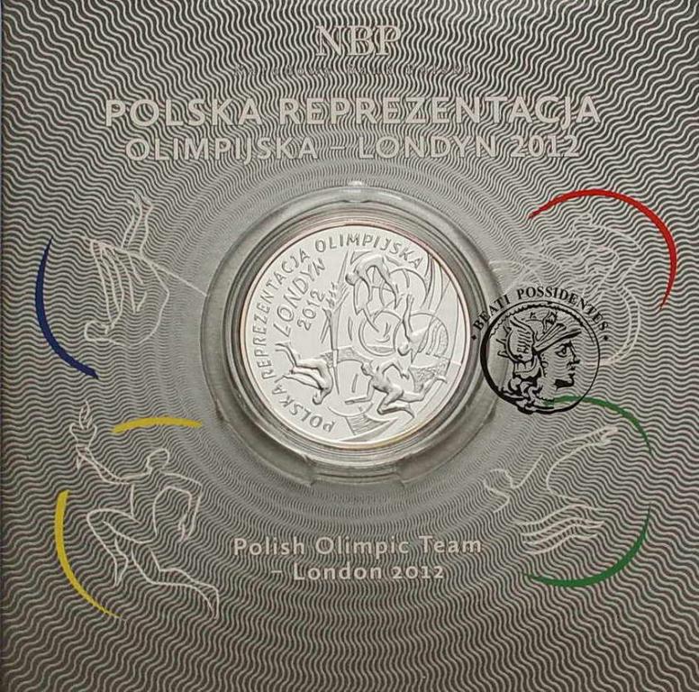 Polska III RP 10 złotych 2012 Londyn st.L