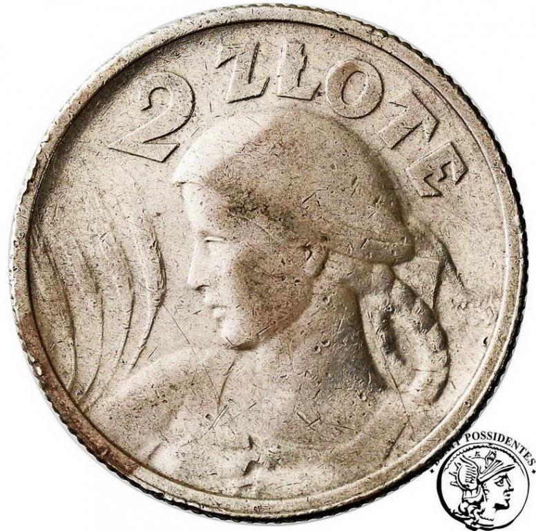 Polska II RP 2 złote 1924 Paryż st. 3-