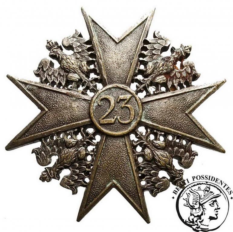 Polska Odznaka 23 Pułku Ułanów wersja żołnierska