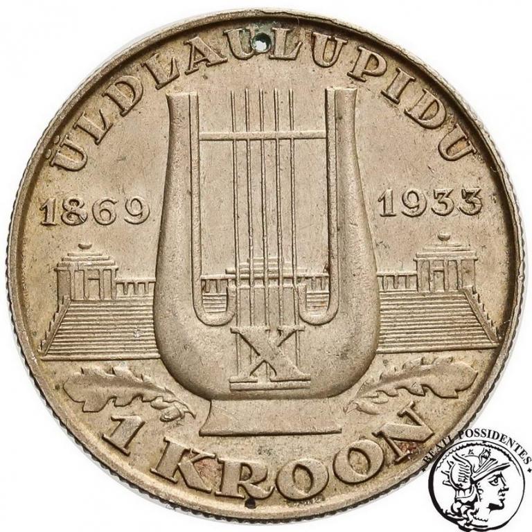 Estonia 1 Kroon 1933 lira st. 2-