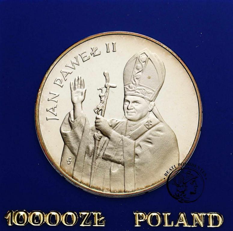 10 000 złotych 1987 Jan Paweł II (lustrzanka) st.L