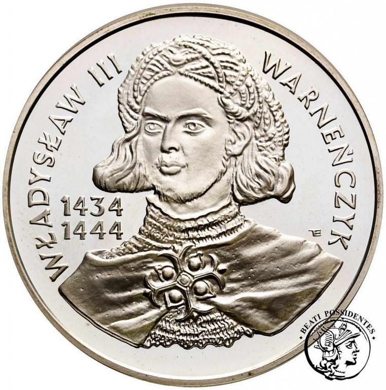 III RP 200 000 złotych 1992 Warneńczyk pop st.L/L-