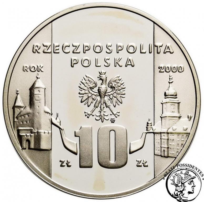 Polska III RP 10 złotych 2000 Rapperswil st.L