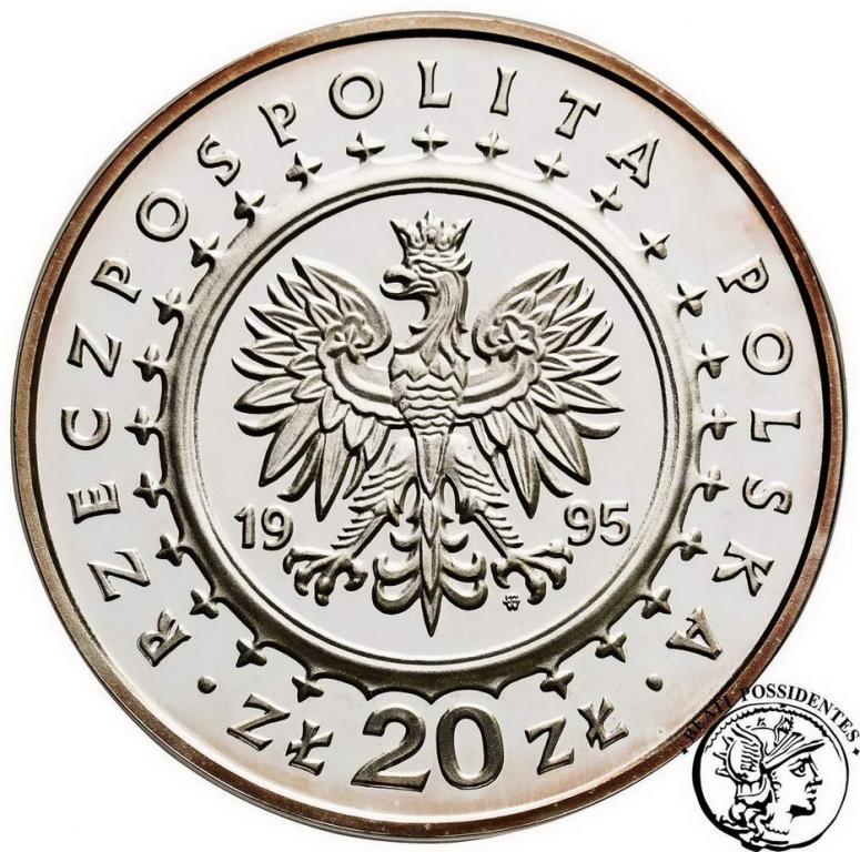 Polska III RP 20 złotych 1995 Łazienki st.L