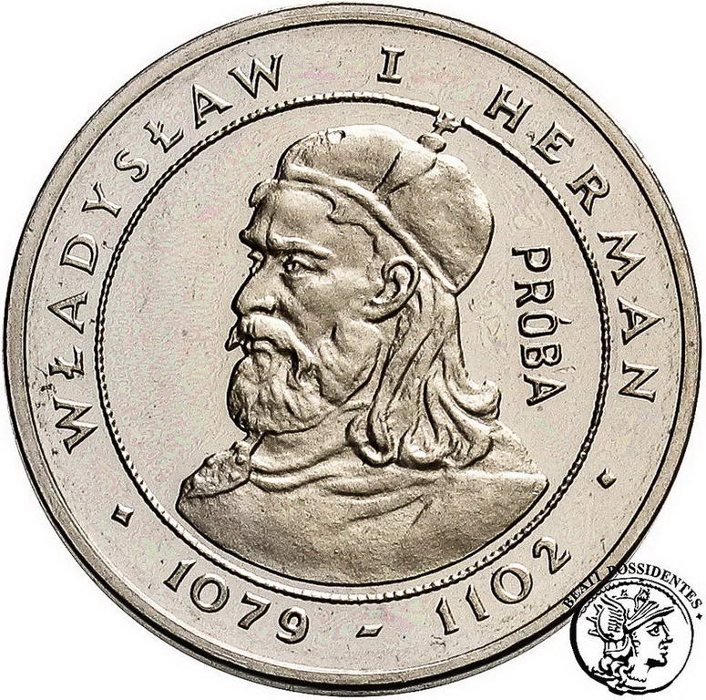 PRL PRÓBA Nikiel 2000 złotych 1981 Herman st.L