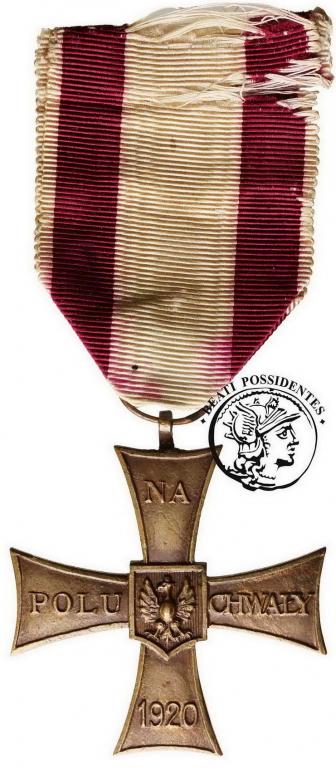 PSZnZ Krzyż Walecznych 1920 wraz z legitymacją