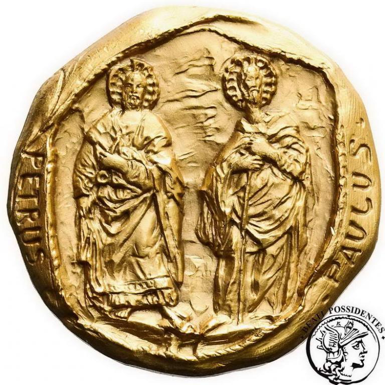 Watykan Paweł VI medal św. Piotr + św. Paweł st. 1