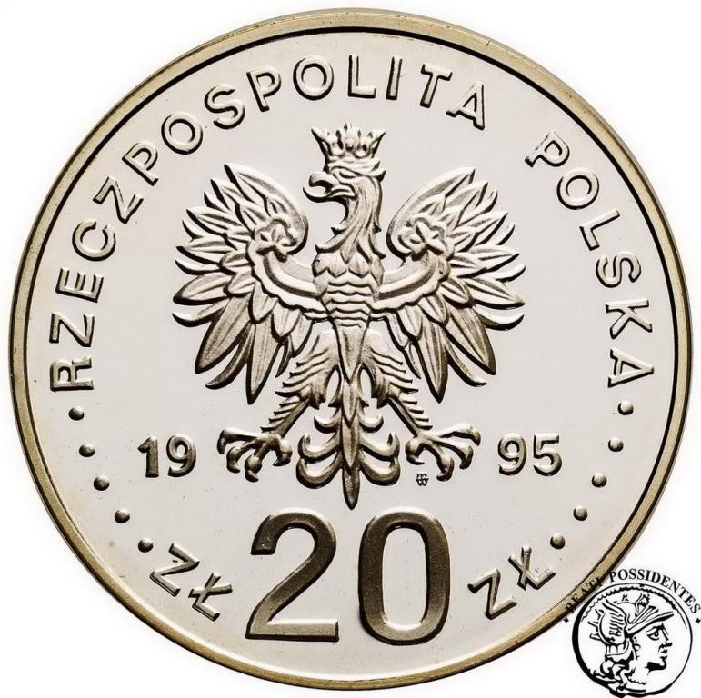 Polska 20 złotych 1995 Oly Atlanta st. L