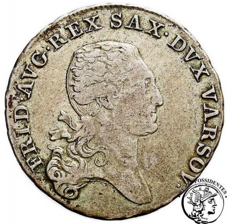Księstwo Warszawskie dwuzłotówka 1/3 T 1812 st.3