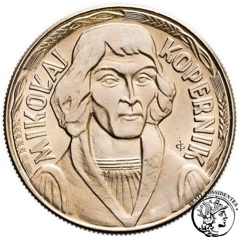 Polska PRL 10 złotych 1969 Kopernik st.1