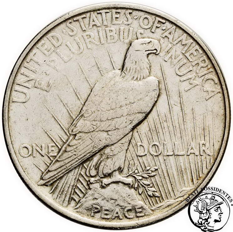 USA 1 dolar 1922 (Philadelphia) st. 3