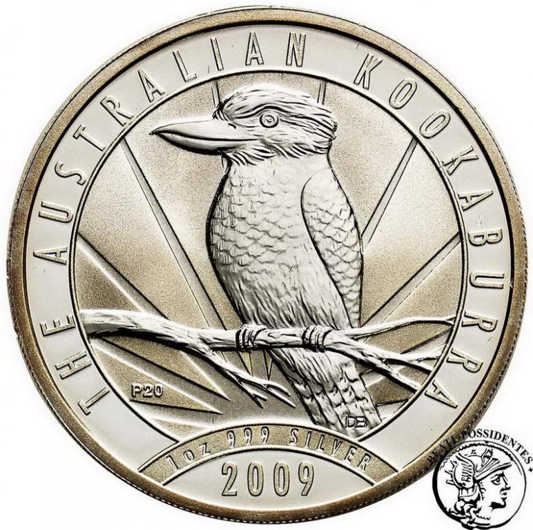 Australia 1 dolar 2009 Kukabura st. L