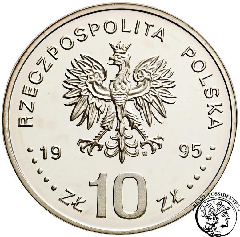 Polska III RP 10 złotych 1995 Ateny - Atlanta st.L