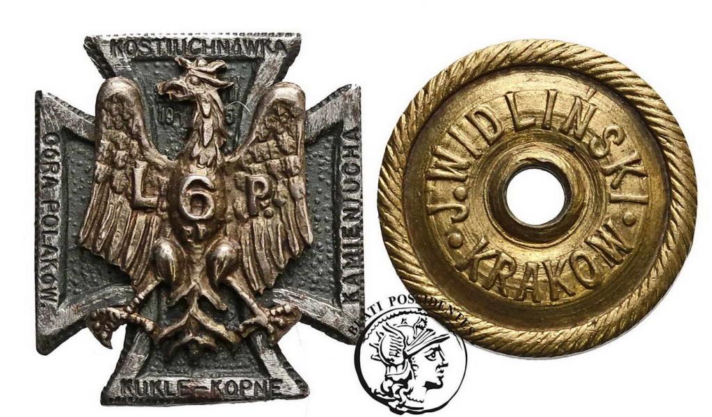 Odznaka 6 Pułku Piechoty Legionów - miniatura