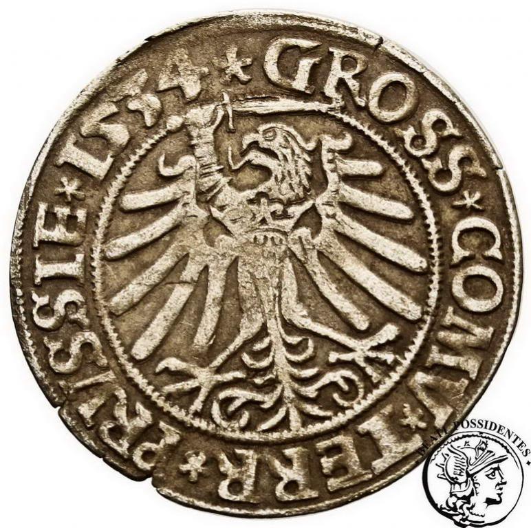 Polska Zygmunt I Stary grosz pruski 1534 Toruń st3