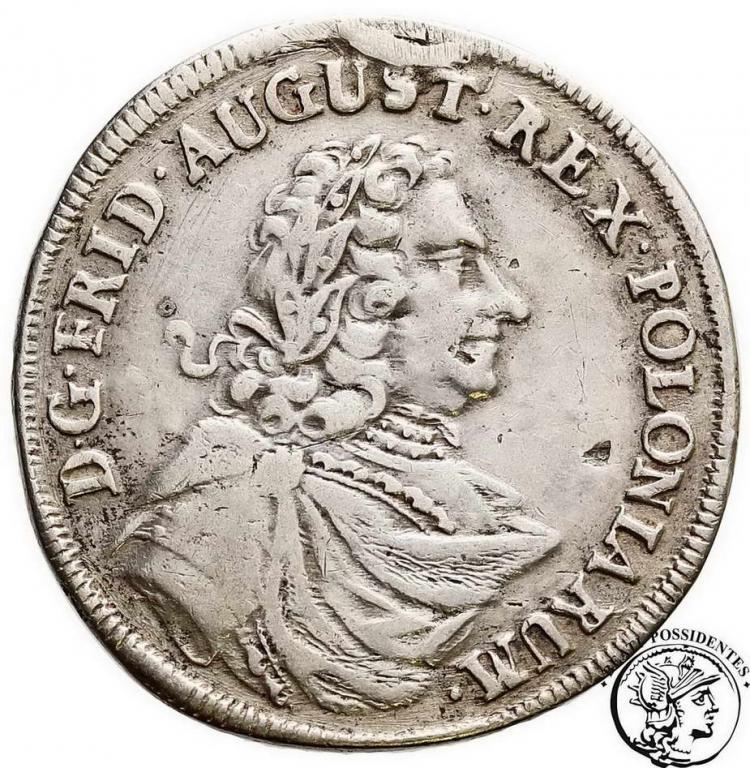 August II Mocnt 2/3 talara (gulden) 1704 st. 3-