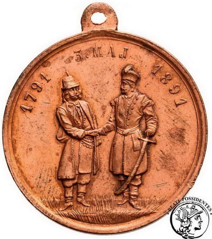 Polska medal 3 Maja 1891 st. 3