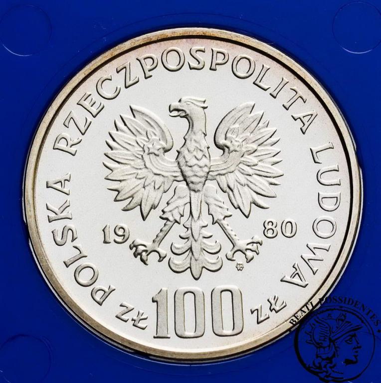 olska PRL 100 złotych 1980 Głuszec st.L