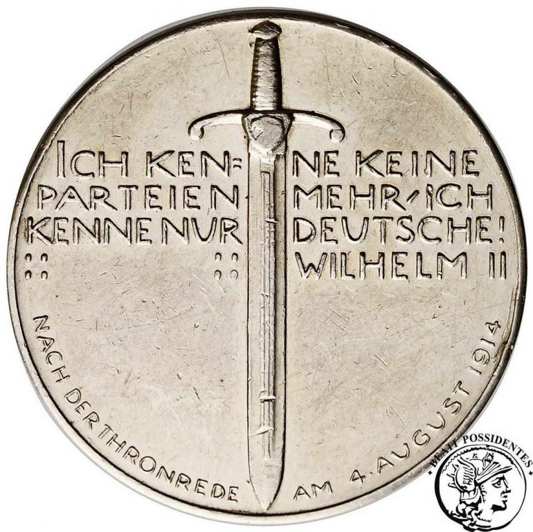 Niemcy Prusy medal 1915 Wilhelm II st.2-