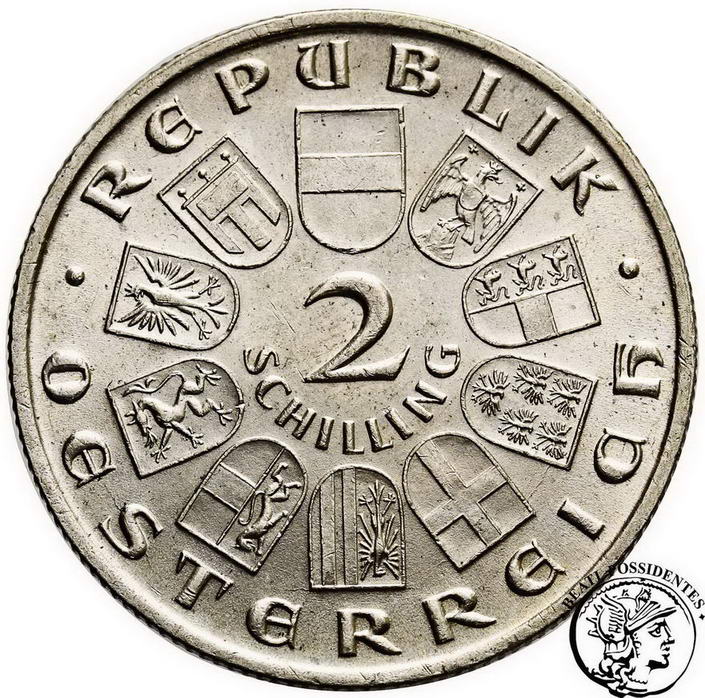 Austria 2 schilling 1928 st. 2+