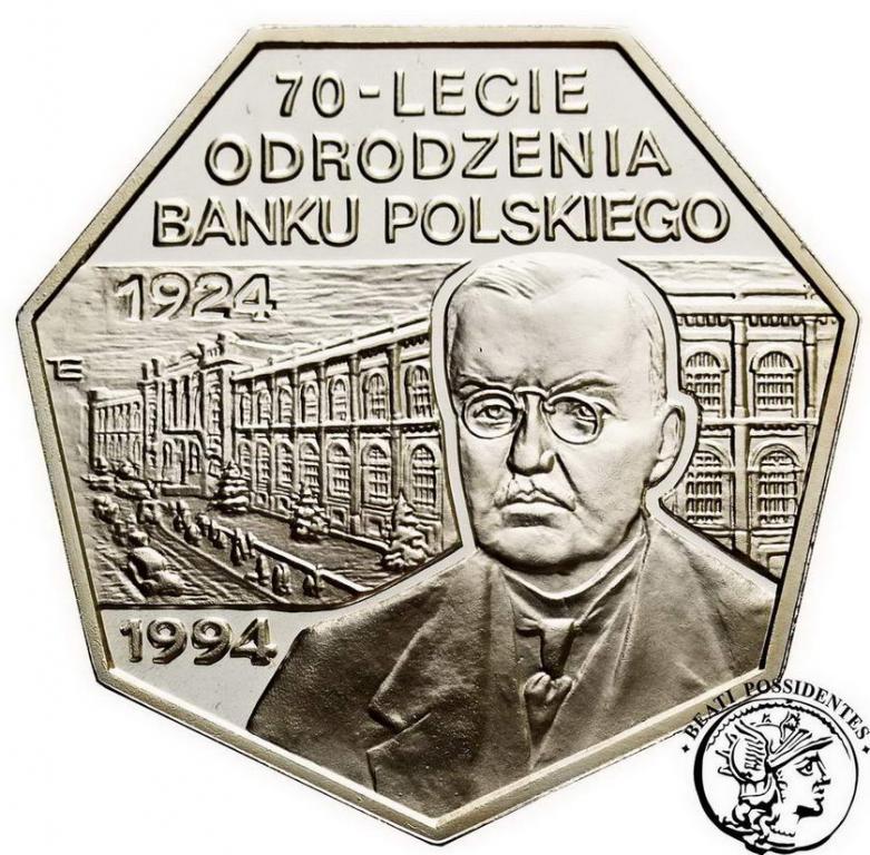 Polska III RP 300 000 zl 1994 Odrodzenie Banku stL