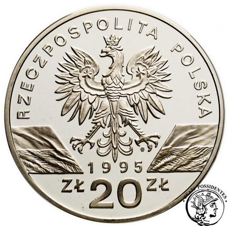 Polska III RP 20 złotych 1995 sum st.L