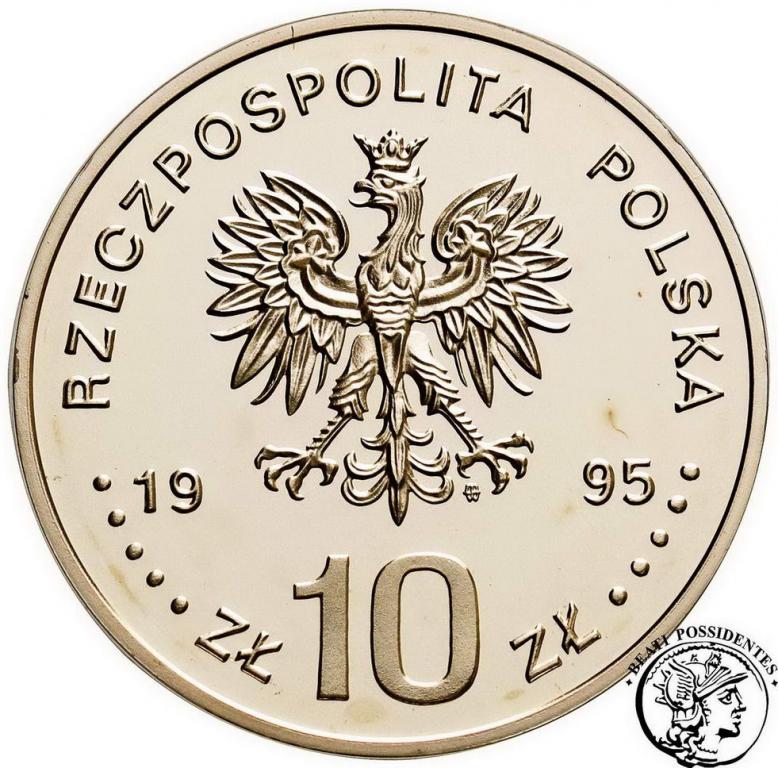 Polska III RP 10 złotych 1995 Berlin 1945 st.L