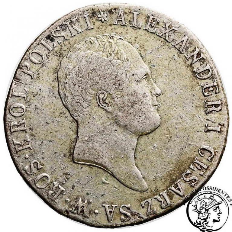Polska 1 złoty 1818 Aleksander I st.2