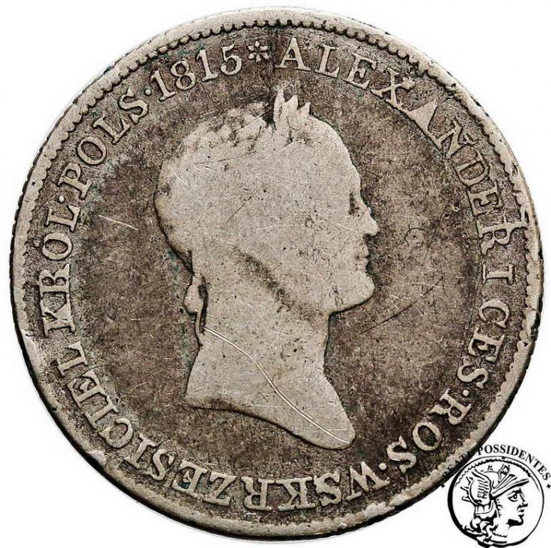Polska 1 złoty 1832 KG Mikołaj I st.4