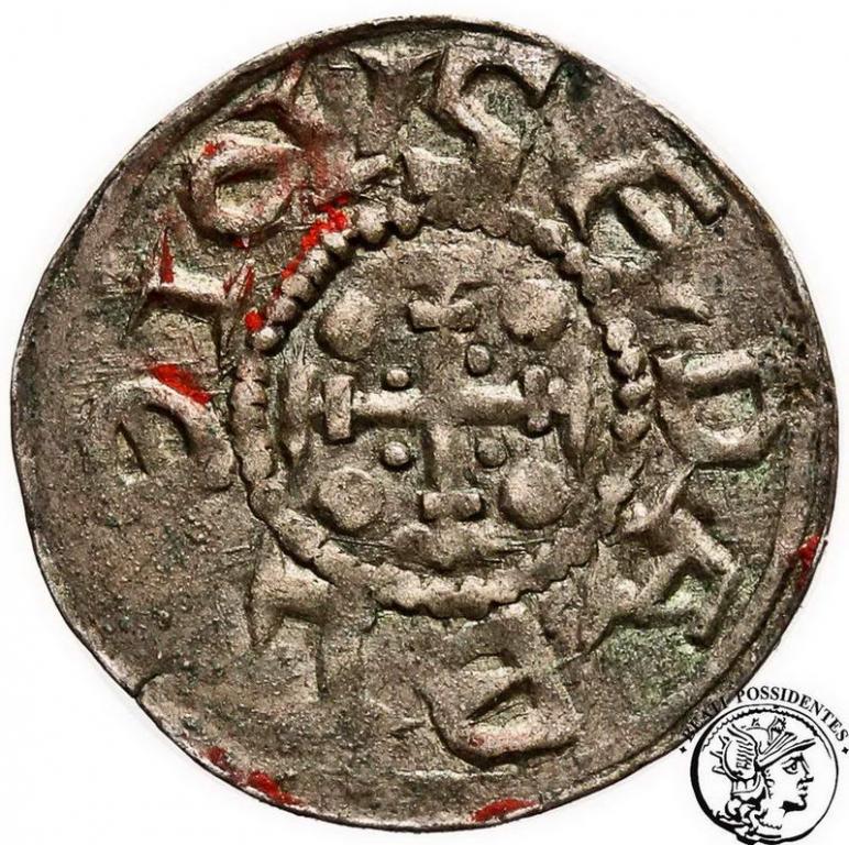 Polska Bolesław Krzywousty 1107-1138 denar st.3+