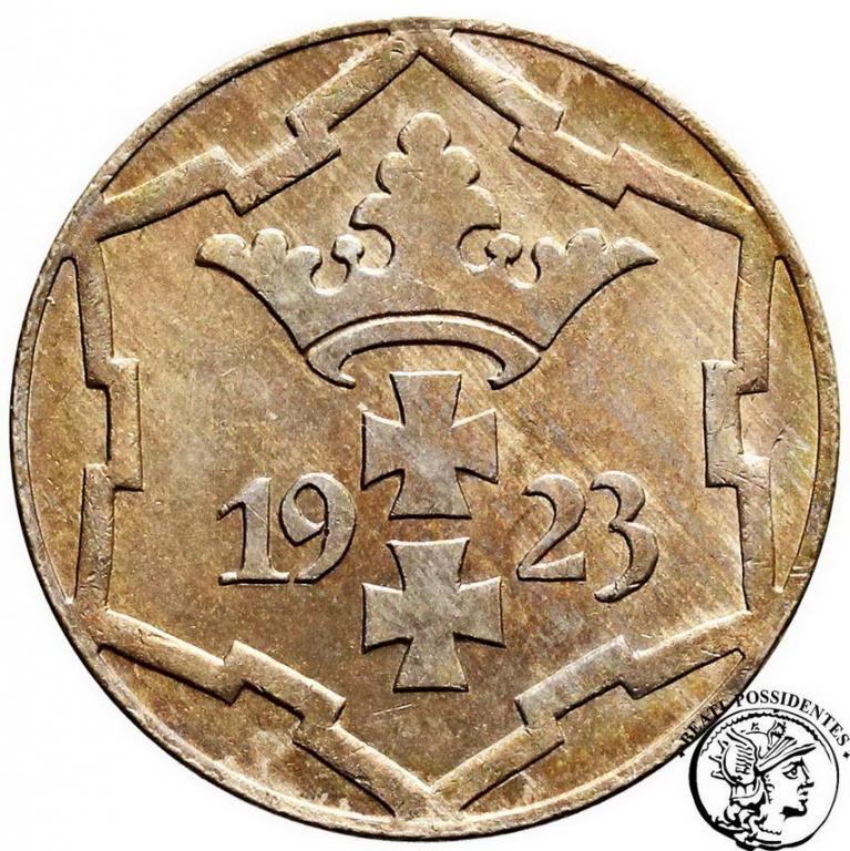 Wolne Miasto Gdańsk 10 fenigów 1923 st. 1