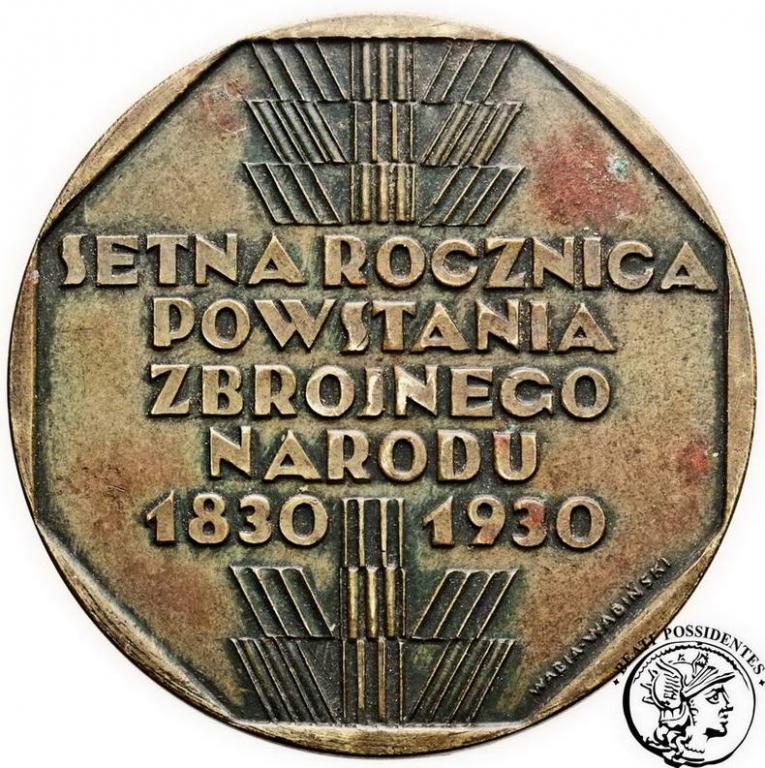 Medal 1930 setna rocznica Powstania Listopadowego
