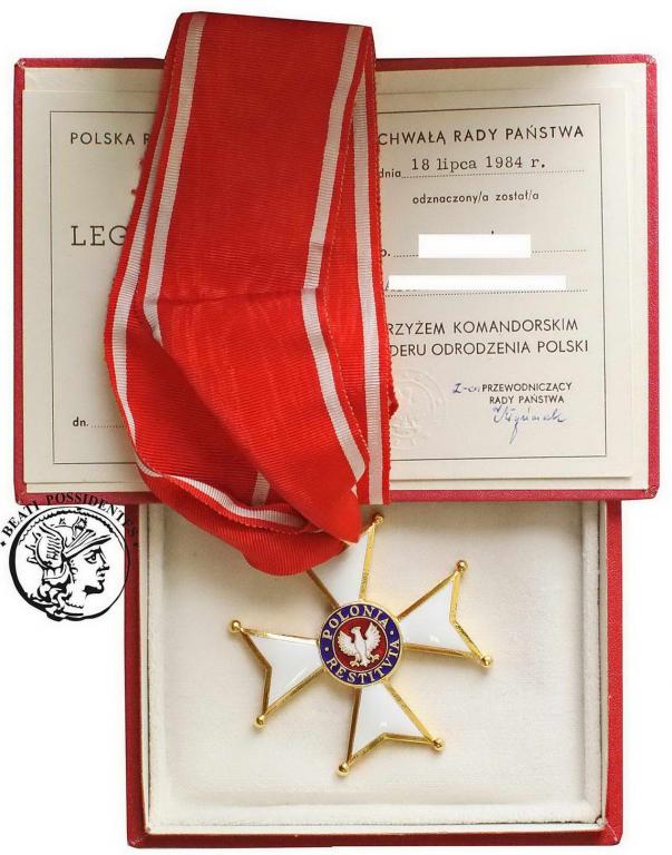 PRL Krzyż Komandorski Orderu Polonia Restituta