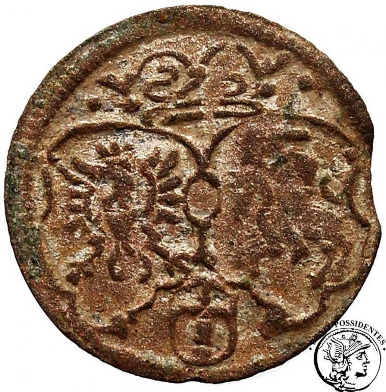 Polska Zygmunt III Waza denar koronny 1621 st. 3+