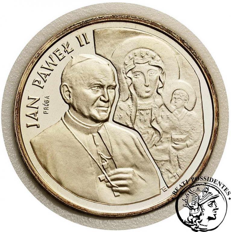 PRÓBA Ag 200 000 złotych 1991 Jan Paweł II st.L