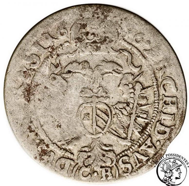 Polska Śląsk Leopold  3 krajcary 1696 st. 4