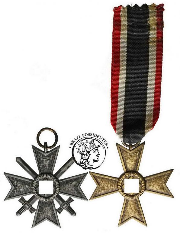 Niemcy Zestaw Krzyż Zasługi Wojennej 1939
