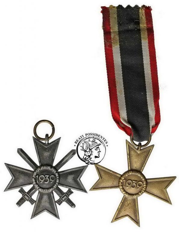 Niemcy Zestaw Krzyż Zasługi Wojennej 1939